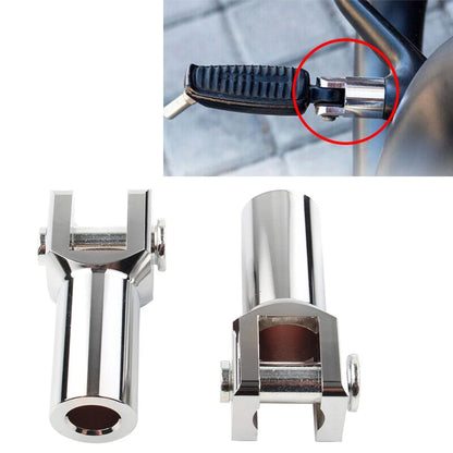 Rear Footrest Pegs Support Mount Bracket Kit for Harley (2000–2018)