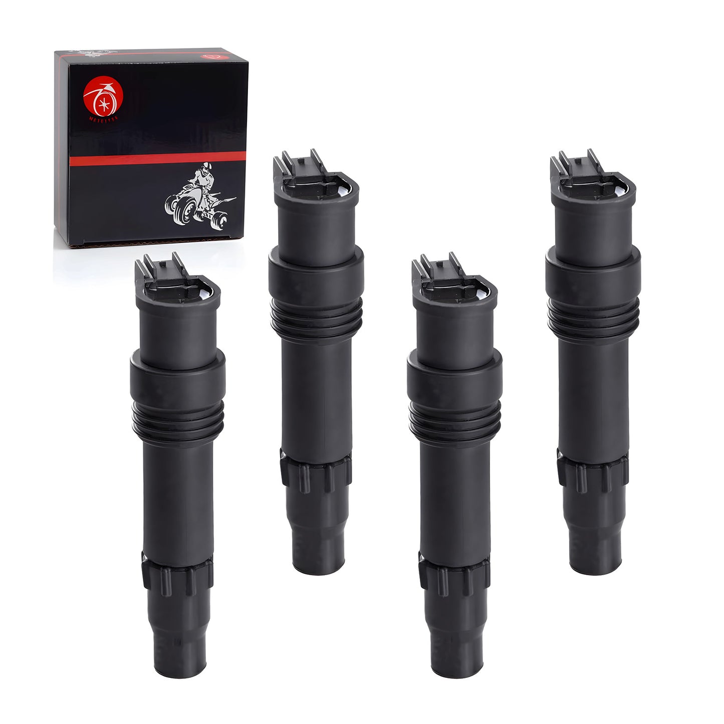 Set of 4 Ignition Coils for Suzuki GSX1300R Hayabusa (1999–2019)