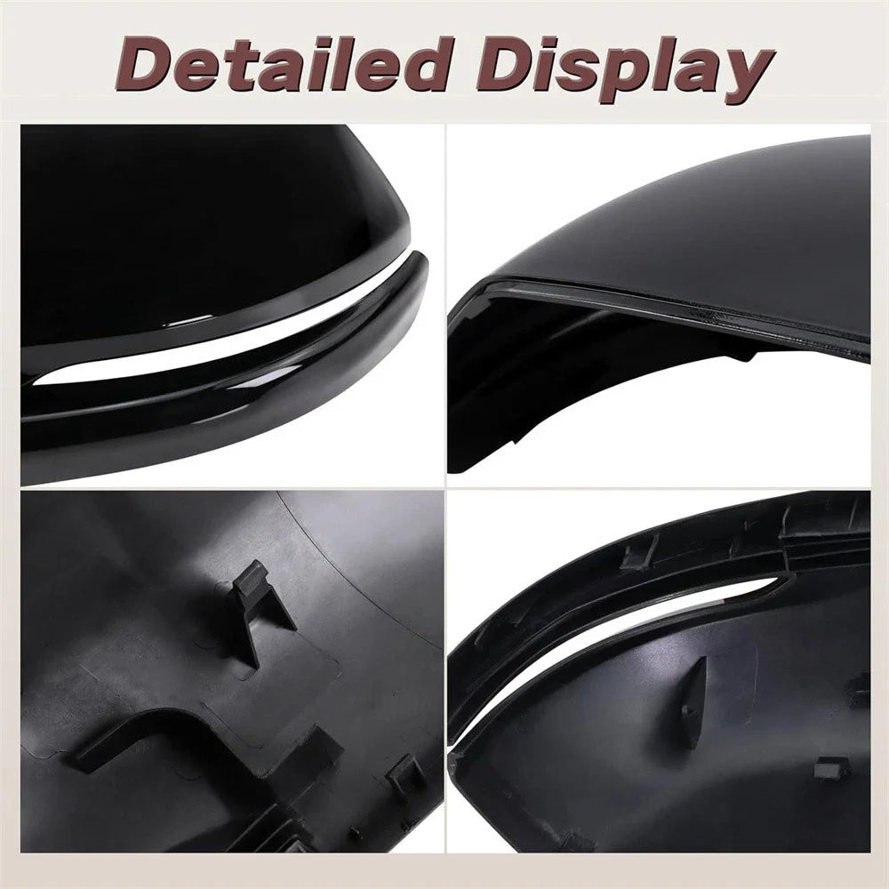 Glossy Black Right Side Mirror Cap for 2015-2020 Honda CR-V HR-V (2015-2020)