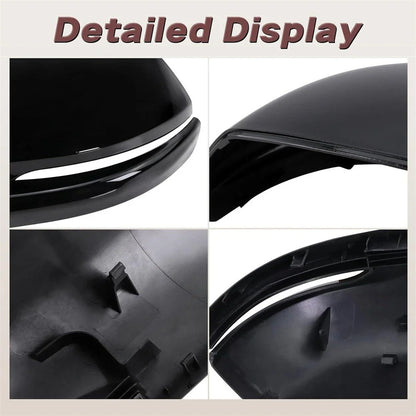 Glossy Black Right Side Mirror Cap for 2015-2020 Honda CR-V HR-V (2015-2020)