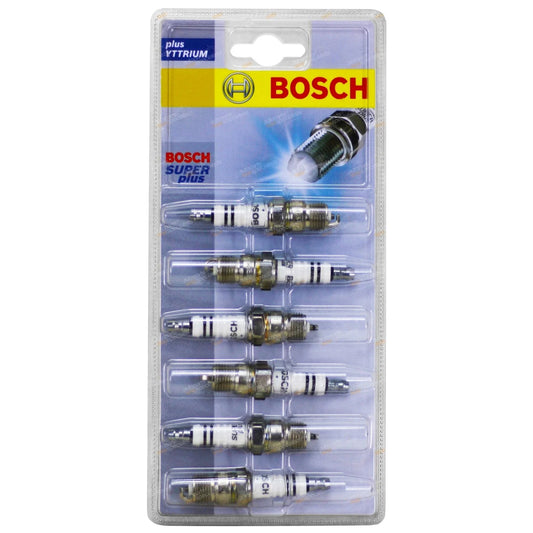 6x Spark Plug Set for Mitsubishi Verada KR KS 6G72 V6 3.0L SOHC (1991-1997)