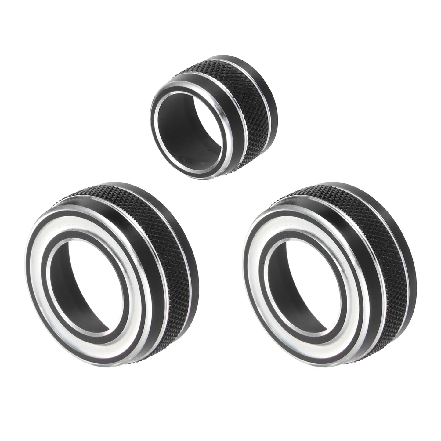3 x Automotive Dial Rod Decoration Rings for Chevy Corvette C7 (2014-2019)