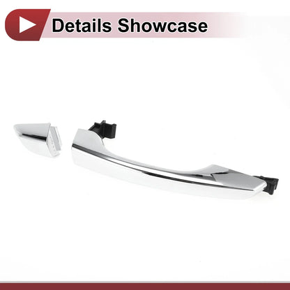 Car Door Handle Grip for Hyundai Elantra Sedan (2017-2020) Silver Tone
