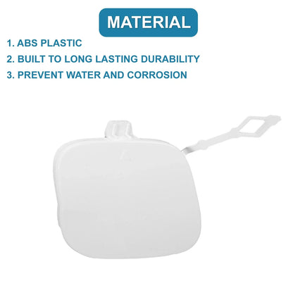 Front Right Bumper Tow Hook Cover for Mercedes-Benz GLB250 (2020-2022) White