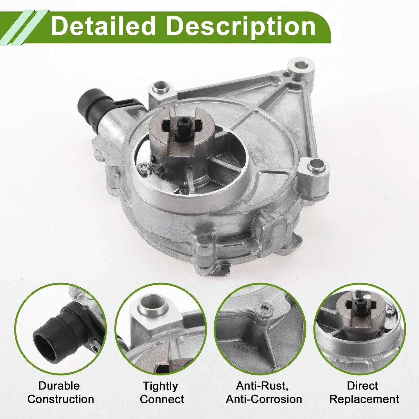 Brake Vacuum Pump 1 Pc for BMW 228i (2014-2016)