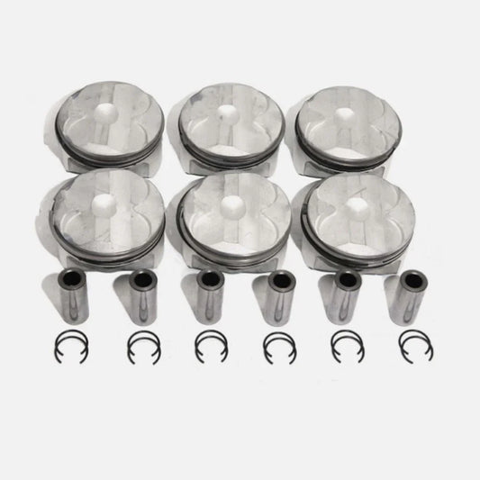 6 x Engine Pistons Rings Set for BMW E60 E90 E92 E93 323i 525i X3 Z4 (2006-2013)