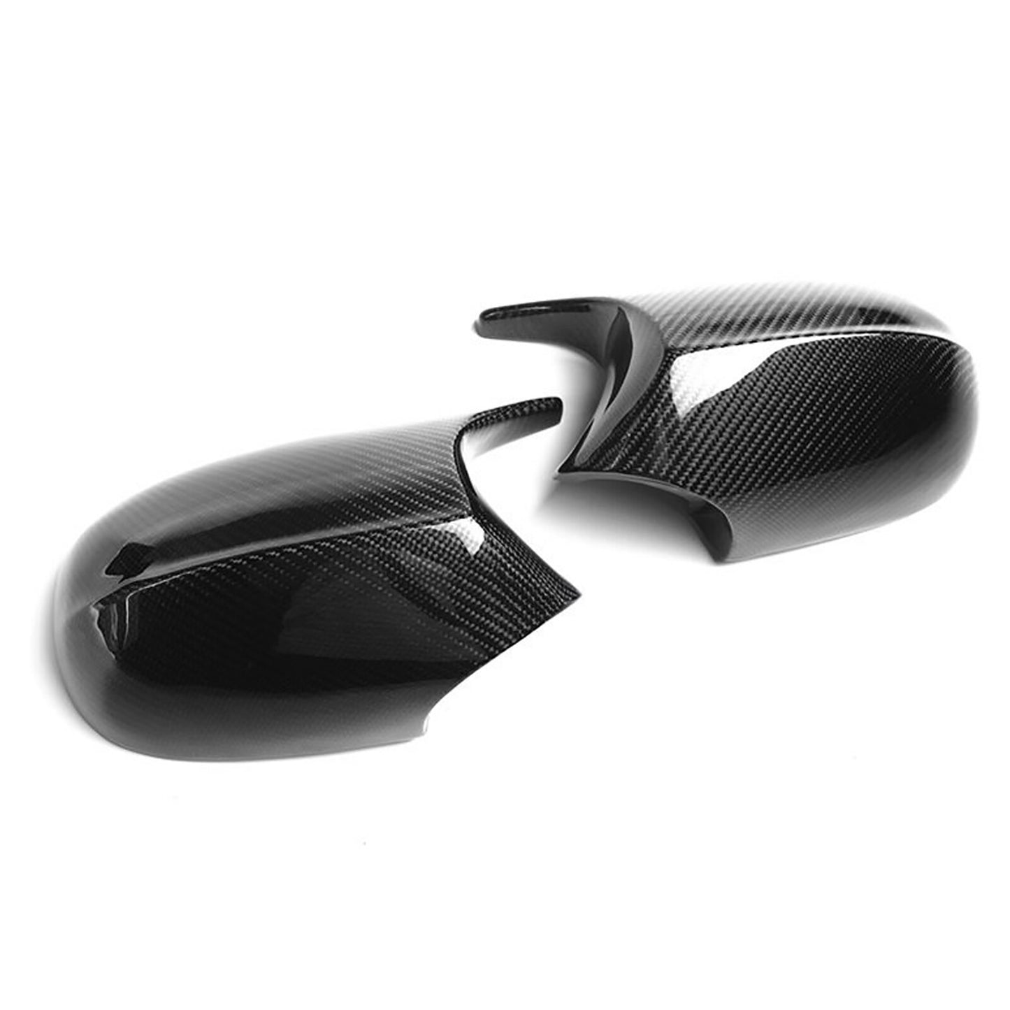 Carbon Fiber M3 Style Mirror Cover Caps for BMW E90 E92 E93 (2007–2013)