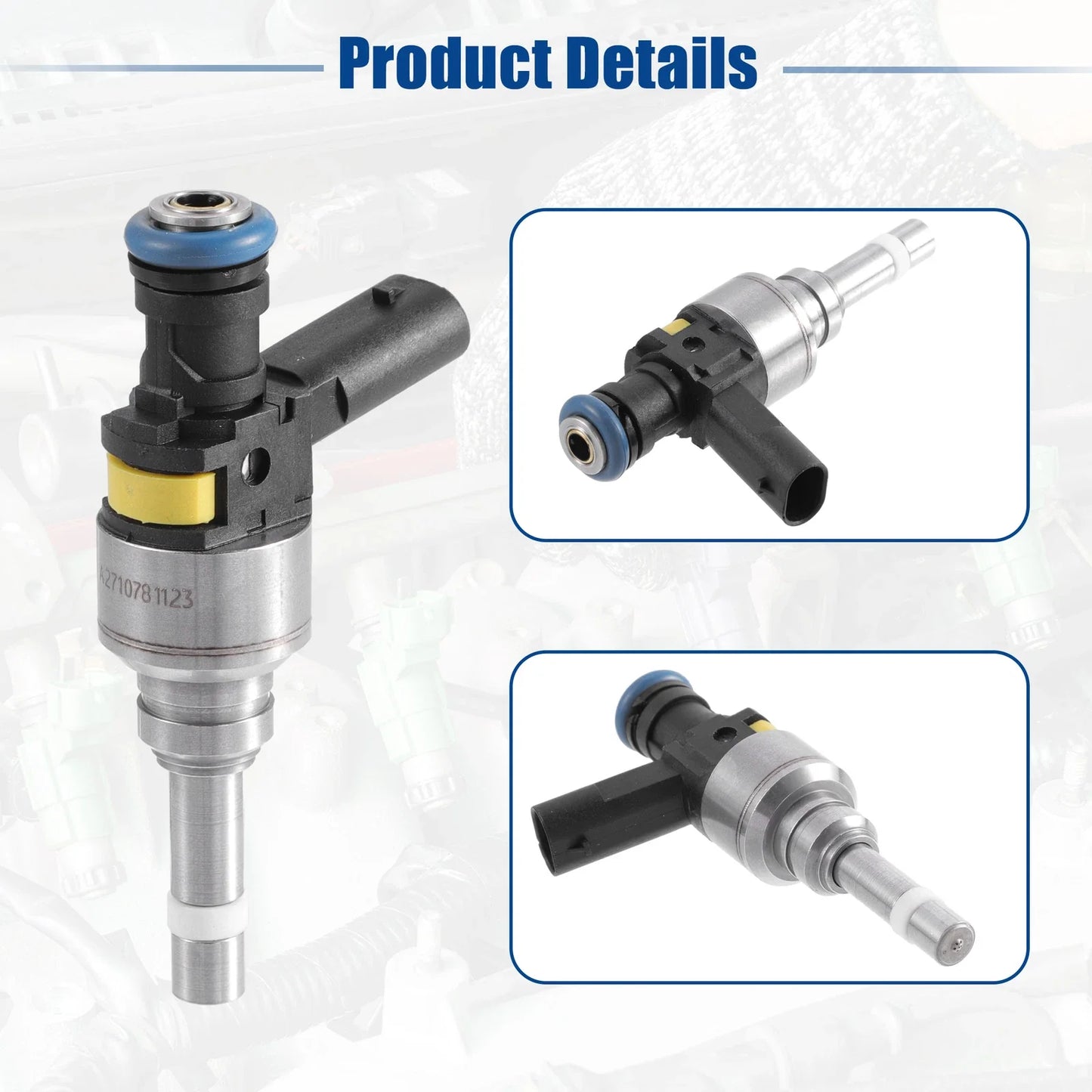 Car Fuel Injector Nozzle for Mercedes-Benz C 250 (2012-2015)