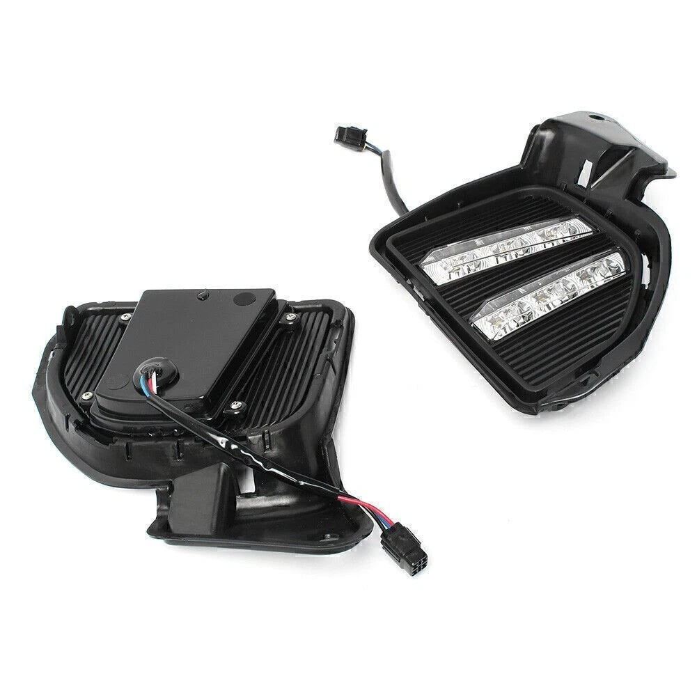 LED Daytime Running Lights Turn Signals Fog Lamp for Toyota Tundra (2022–2023)