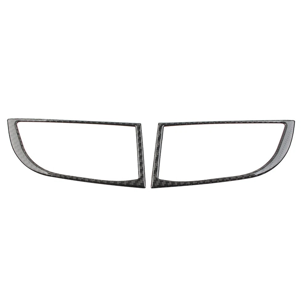 2X Front Fog Lamp Cover Trim for Toyota Land Cruiser Prado (2003–2009) Carbon