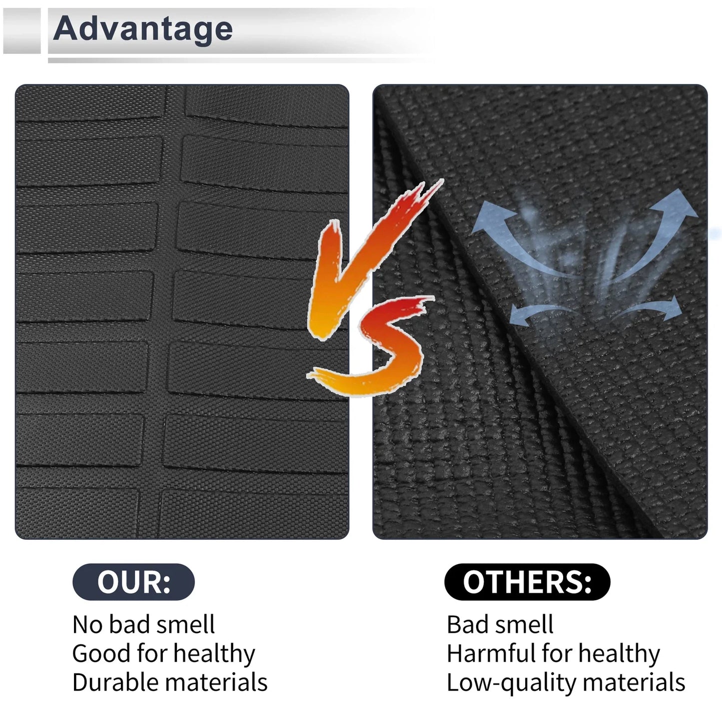 Cargo Liner Rear Trunk Mat for Lexus NX200t NX300 NX300h (2015-2021) Black TPE