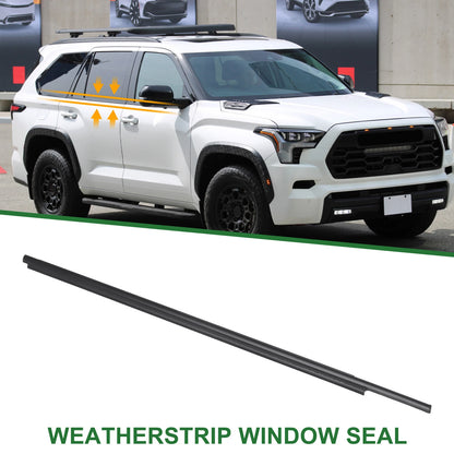 Front Right Weatherstrip Window Seal No.681600C020 for Toyota Sequoia (2008–2022)