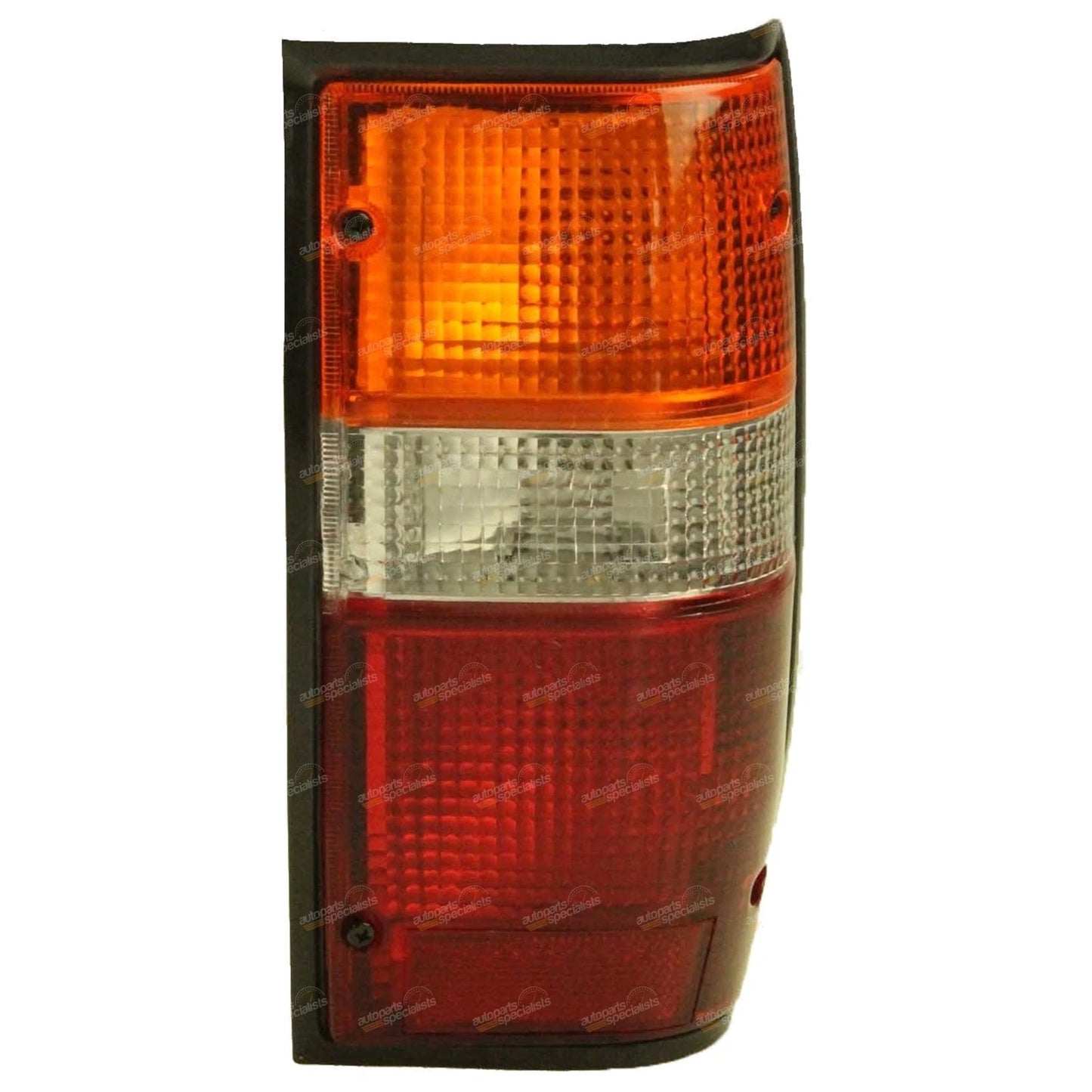 Set of 2 Black-Edge Tail Lights for Mitsubishi Triton (1986–1996)