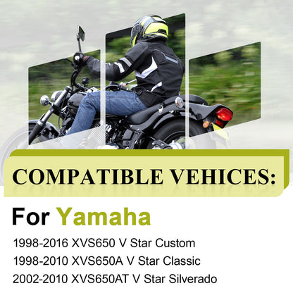 Clutch Friction Steel Plate Kit for Yamaha V Star 650 (1998–2008)
