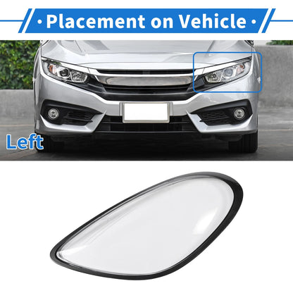 1 Pcs Headlight Lens Cover for Porsche Cayman 981 (2014–2016)