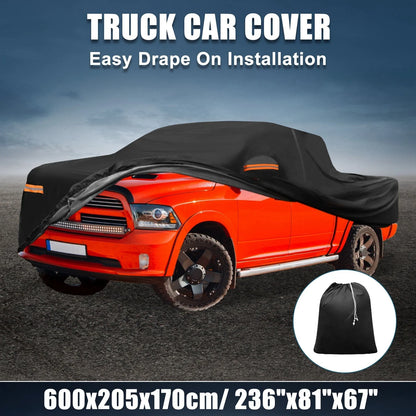 Waterproof 210D-PU Oxford Car Cover for Dodge Ram Crew