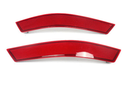 Set of 2 Rear Bumper Reflector Light Lens for Mercedes-Benz W164 ML320 ML350 ML550