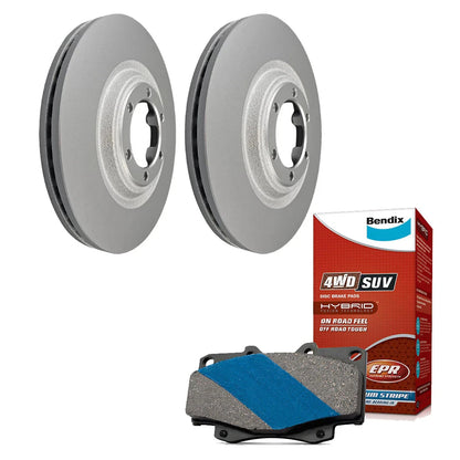 Front Brake Pads and Rotors for Holden Colorado RG (2016–2023)