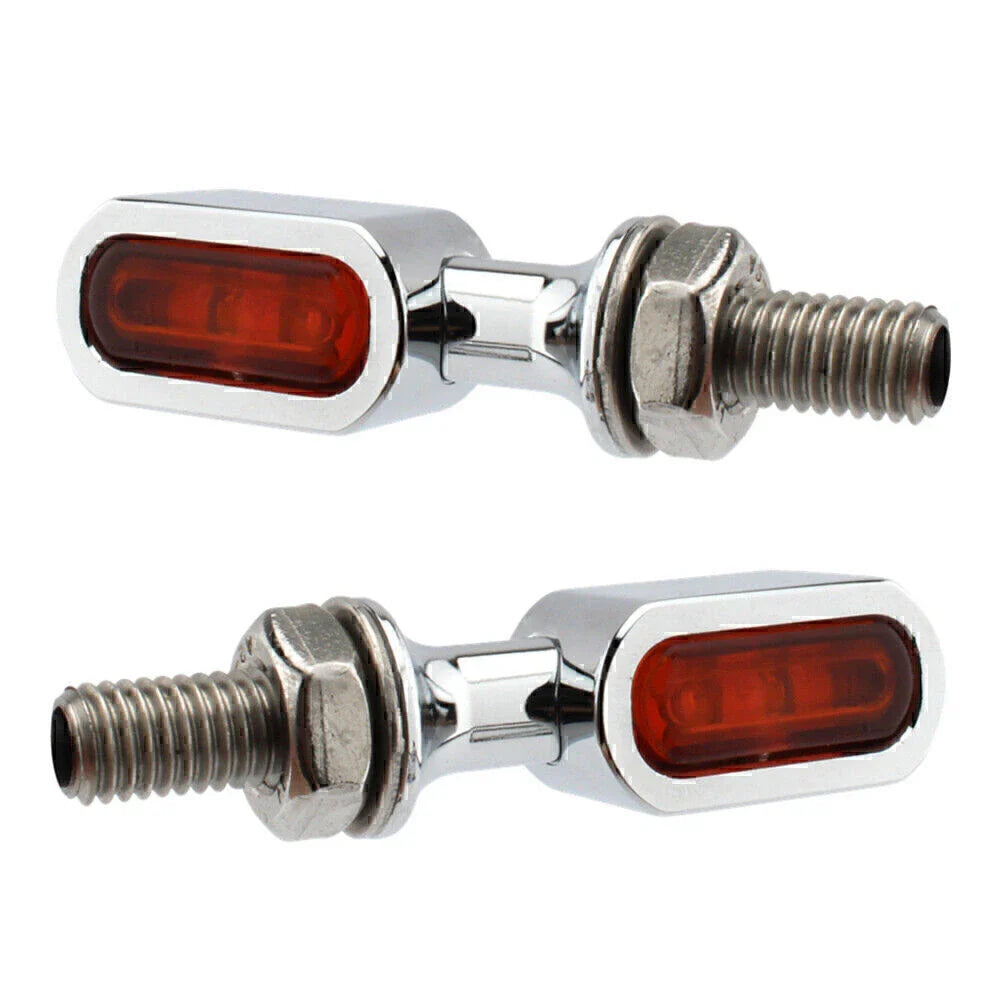Mini LED Rear Turn Signal Lights for Harley Touring Dyna