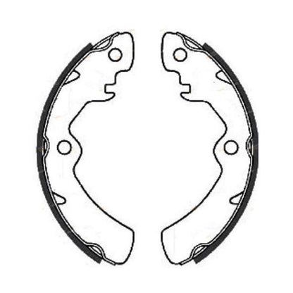 Drum Brake Shoe Set for Suzuki Sierra SJ40 (1981–1983)