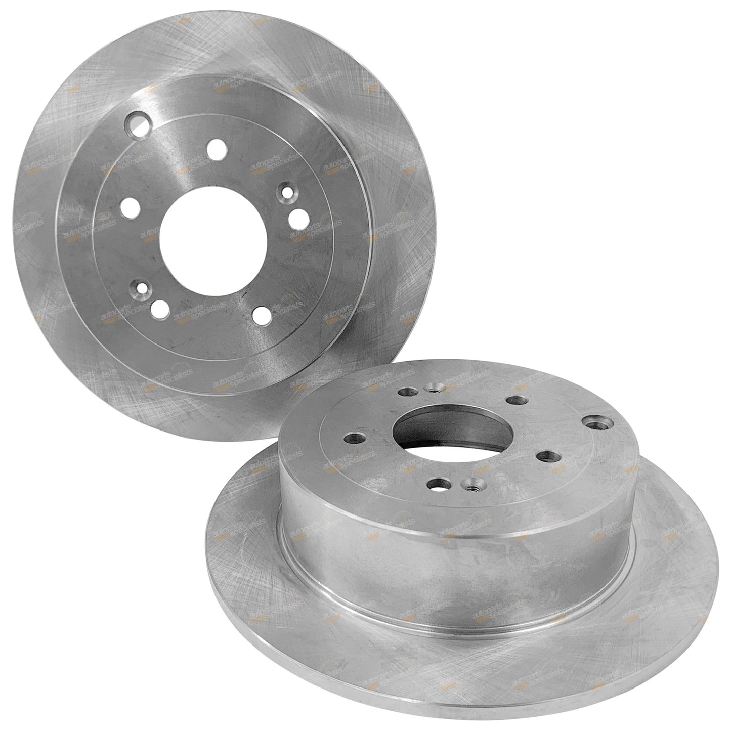 2X Rear Disc Brake Rotors for Hyundai Santa Fe (2007–2008)
