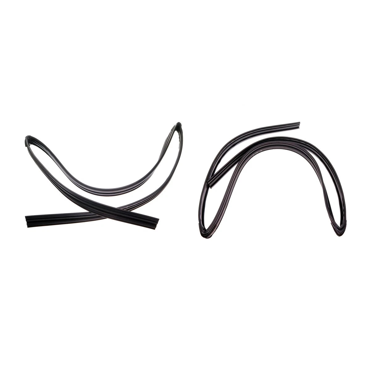 Set of 2 Weatherstrip Glass Run Channels for Honda City 4th Gen (2002–2008)