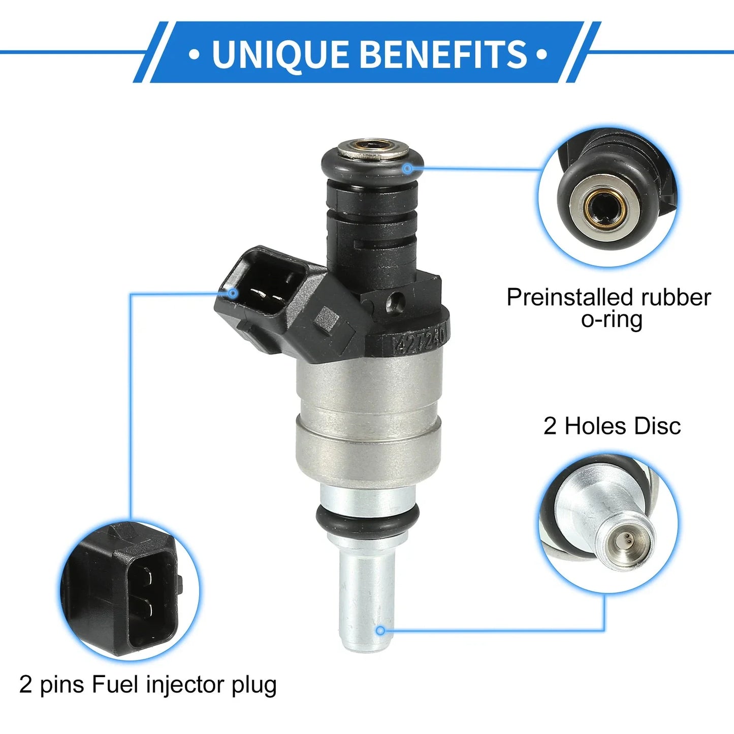 Fuel Injector for BMW E60 520i (2003-2010)