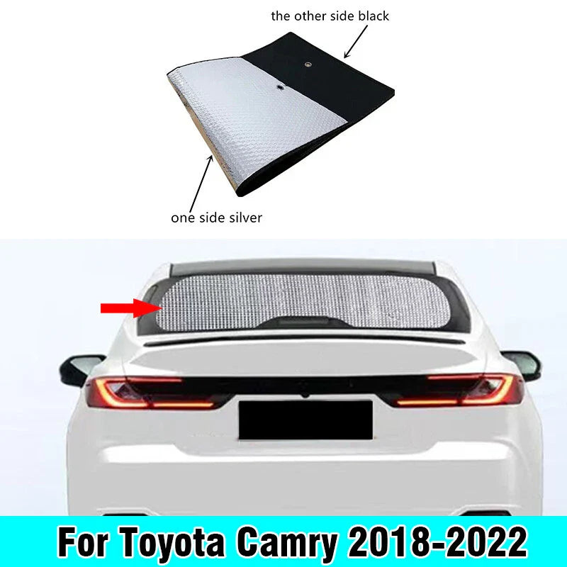 Rear Windshield Privacy Sunshade Cover for Toyota Camry (2018–2022)