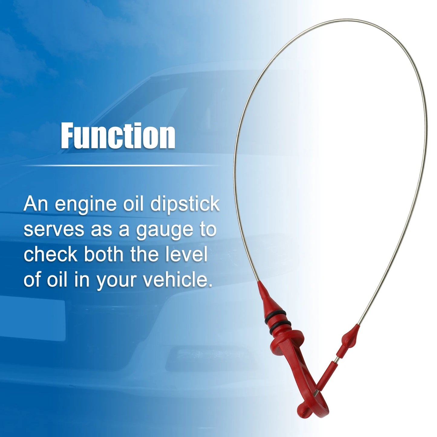Engine Oil Fluid Level Dipstick for BMW 3 Series E46 (1998–2006) No. 11437505490