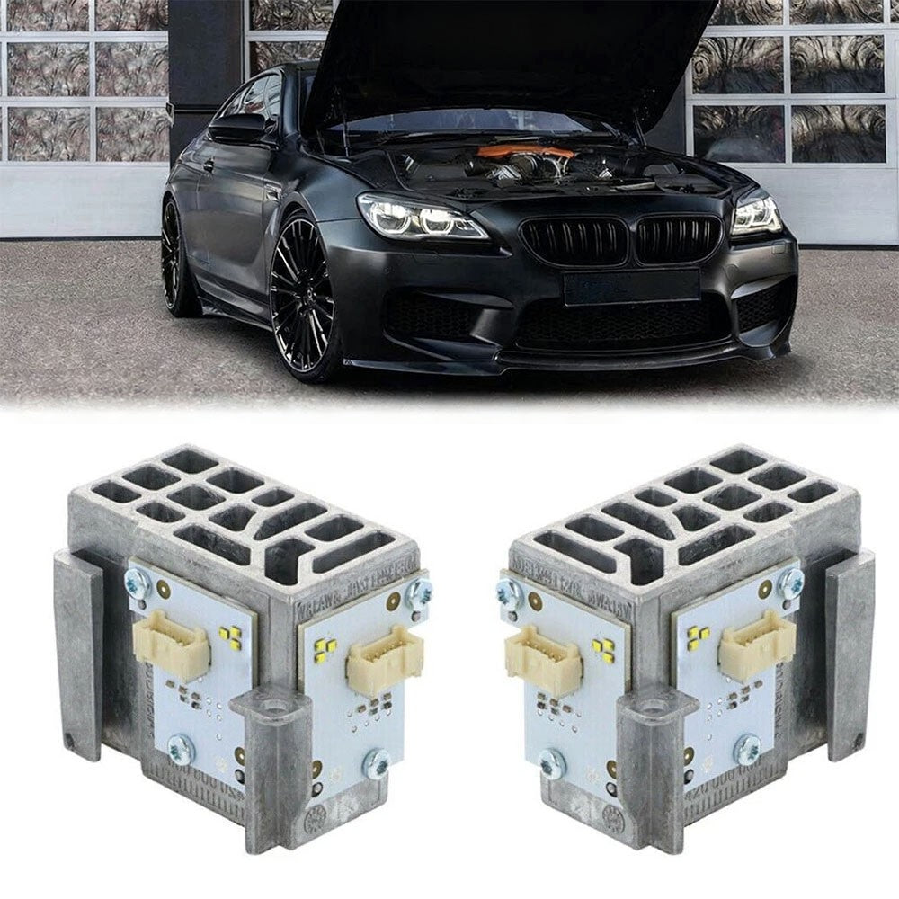 2X White Angel Eye DRL LED Modules for BMW 6 Series (2016–2019)