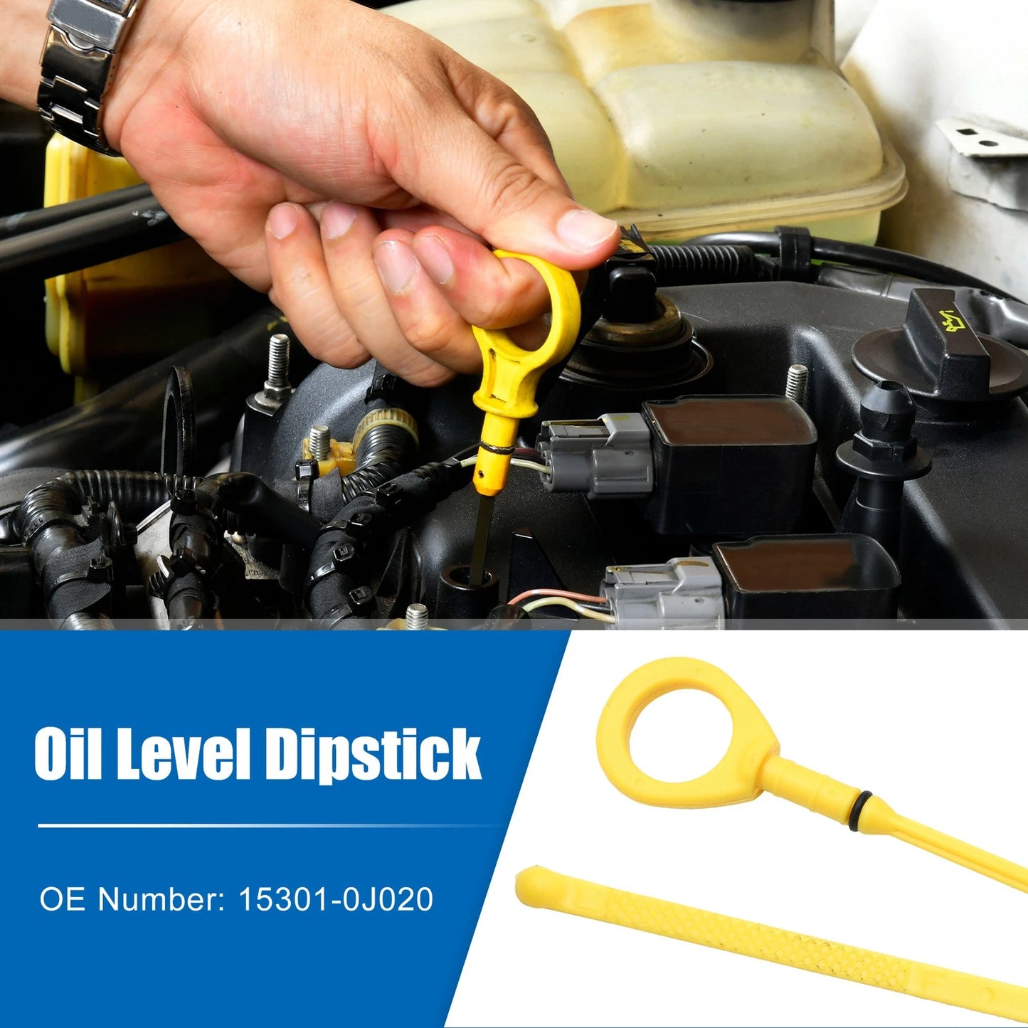 Engine Oil Level Indicator Dipstick for Toyota Yaris 1.3 (2003–2005) No. 15301-0J020