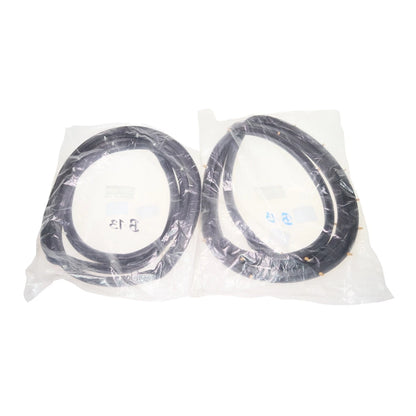 Set of 2 Rear Door Weatherstrip Seals for Datsun Nissan Sentra Sunny B13