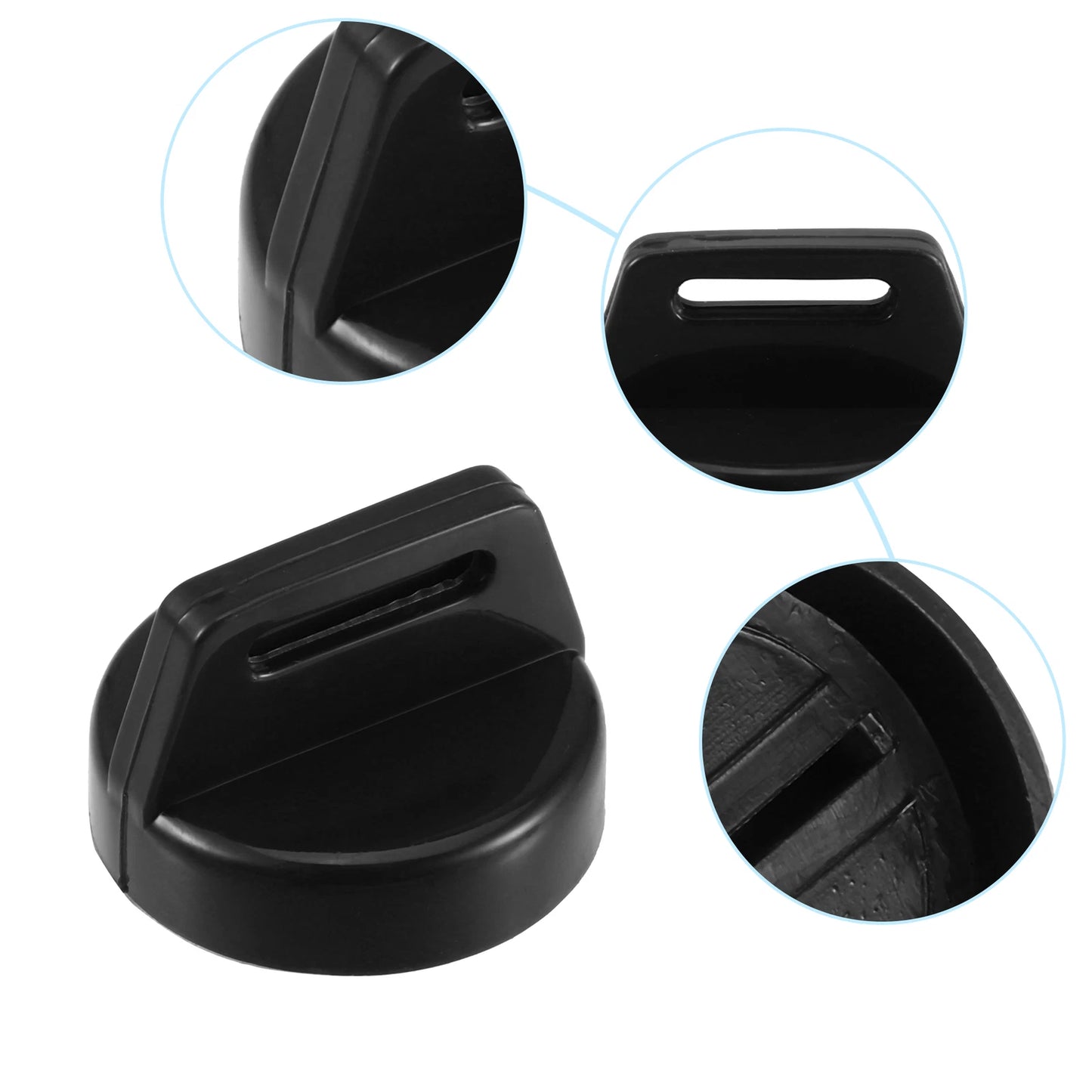 2X Ignition Switch Key Fob Cover Shell Case for Polaris RZR XP1000 (2014–2023)