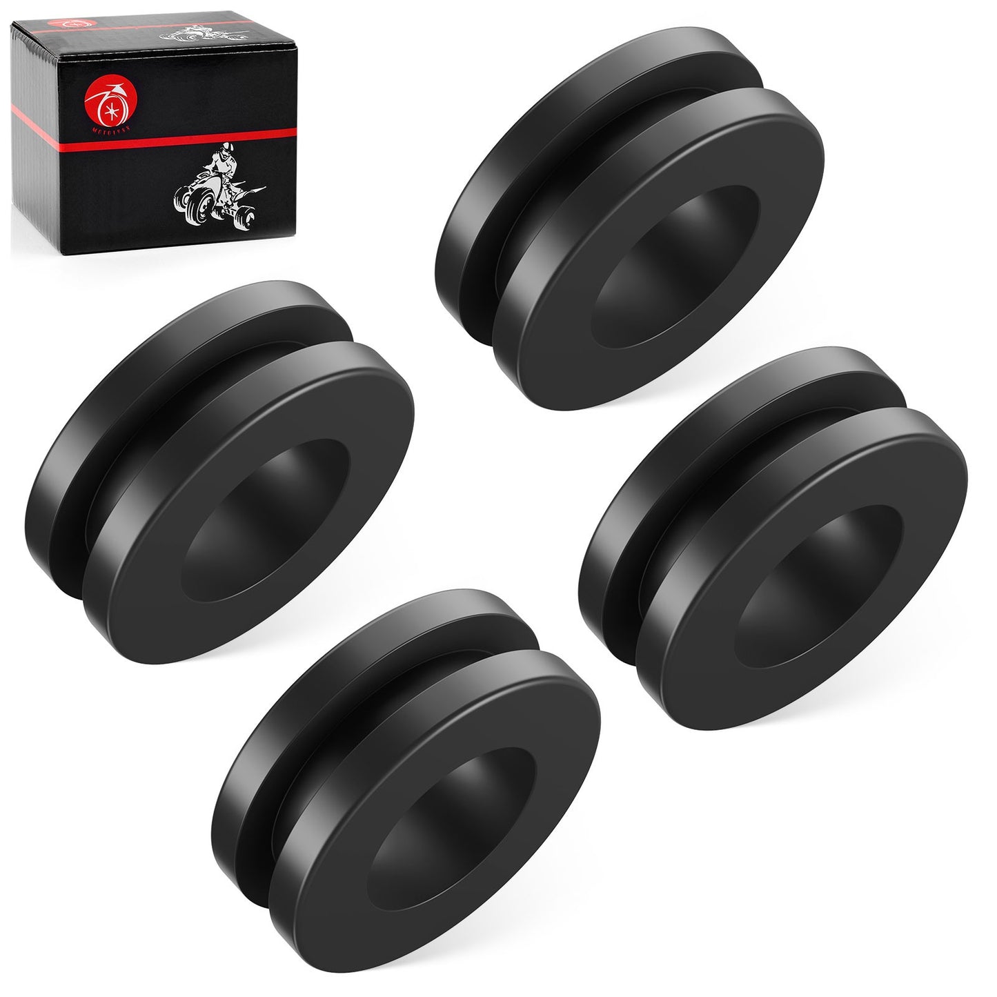 Set of 4 Fuel Tank Vent Insulator Grommets for Club Car Gas Golf Cart