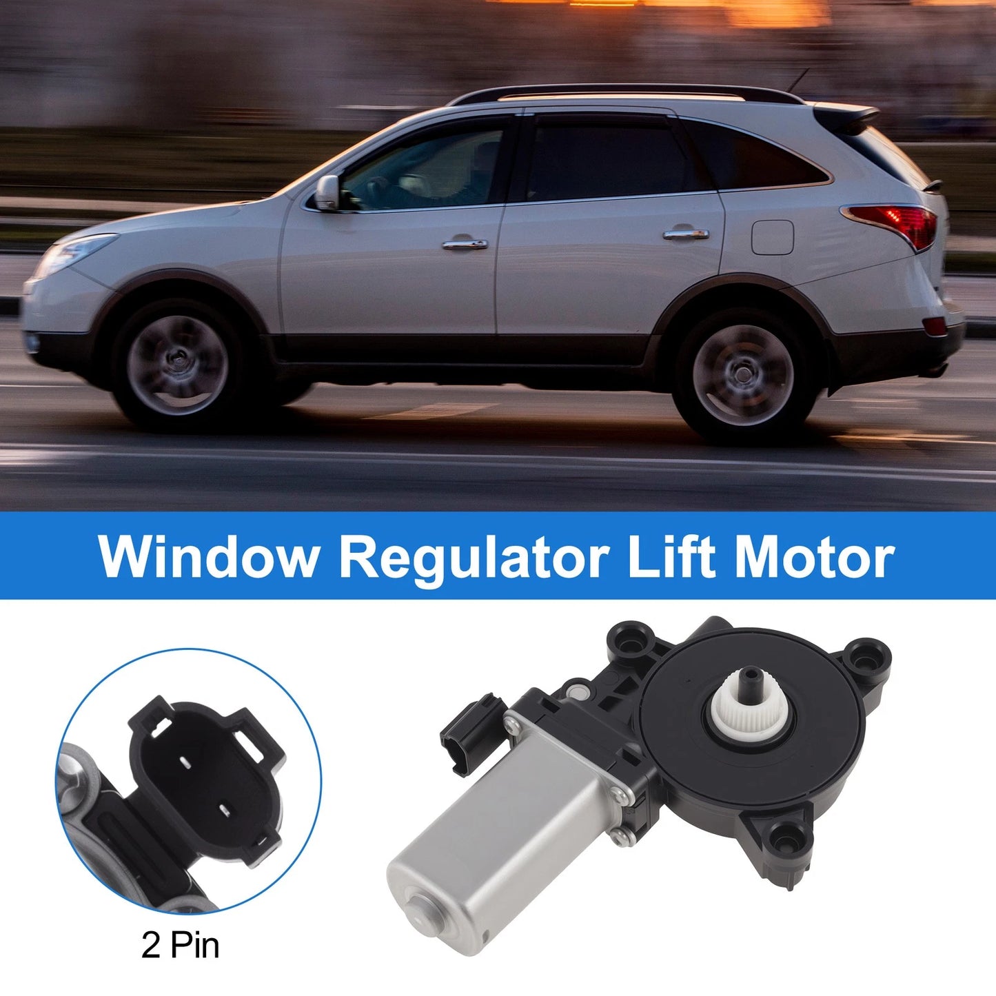 Power Window Regulator Lift Motor 824603J000 for Hyundai Veracruz (2007–2012)