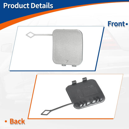 Tow Hook Cover for BMW 530i 540i Cashmere Silver