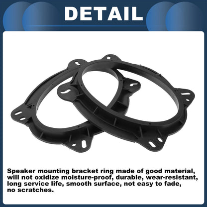 2X Speaker Spacer Ring Tweeter Adaptor for Toyota 6x9"