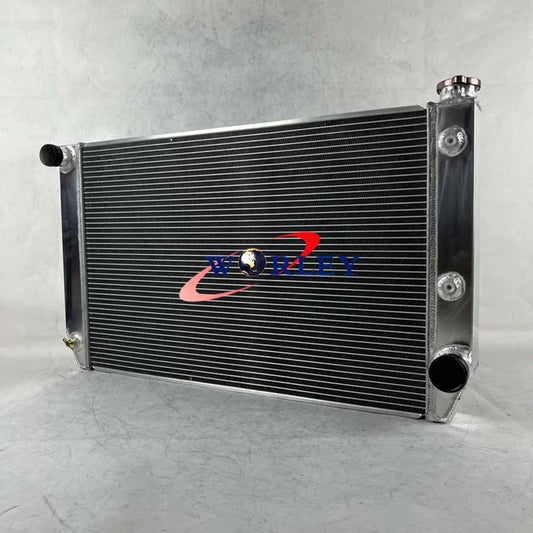 56mm Aluminum Universal Crossflow Radiator 31"x19"x3" for AT