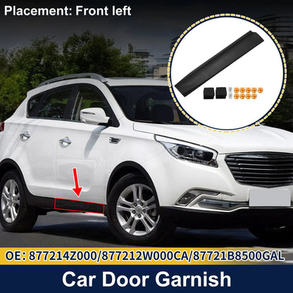Front Left Door Lower Trim Panel No. 877214Z000 for Hyundai Santa Fe XL (2013–2019)