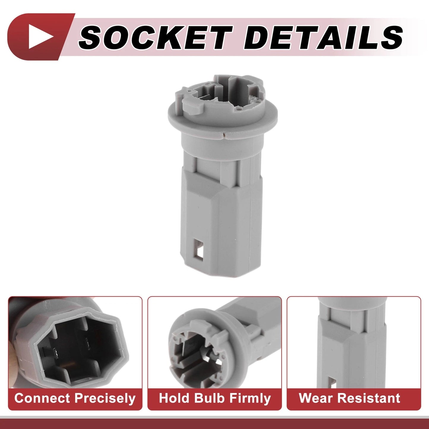 License Plate Light Socket Wiring for Toyota Prius (2003–2024) No. 9007599011