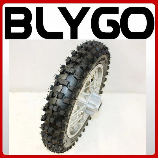 10" Rear Disc Brake Wheel Rim Knobby Tire for PIT PRO Dirt Bike