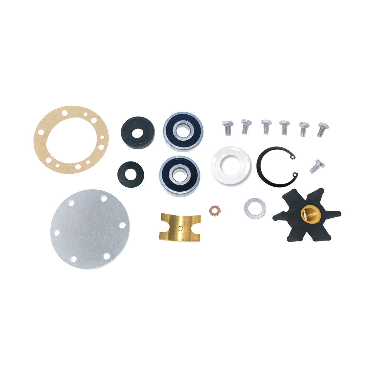 Water Pump Rebuild Kit for Yanmar 2QM15 (1977–1981)