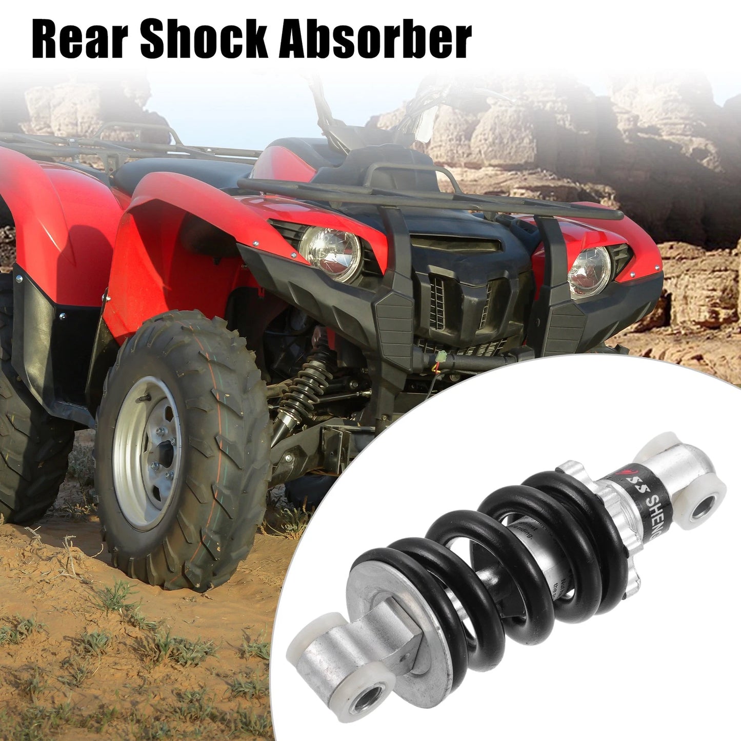 Rear Shock Absorber 125mm 1200lbs for Scooter Dirt Bike ATV