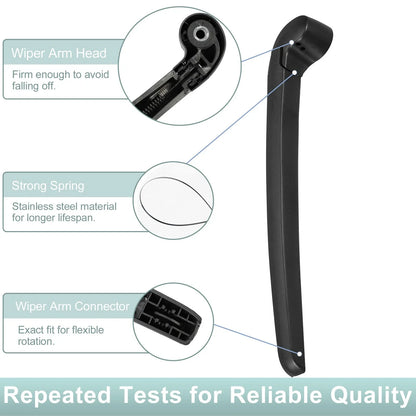 Rear Wiper Blade Arm Set for Porsche Cayenne Hybrid (2010-2017)