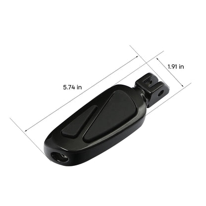 Driver & Passenger Footpegs Bracket for Harley Softail Fat Boy (2018-2025)
