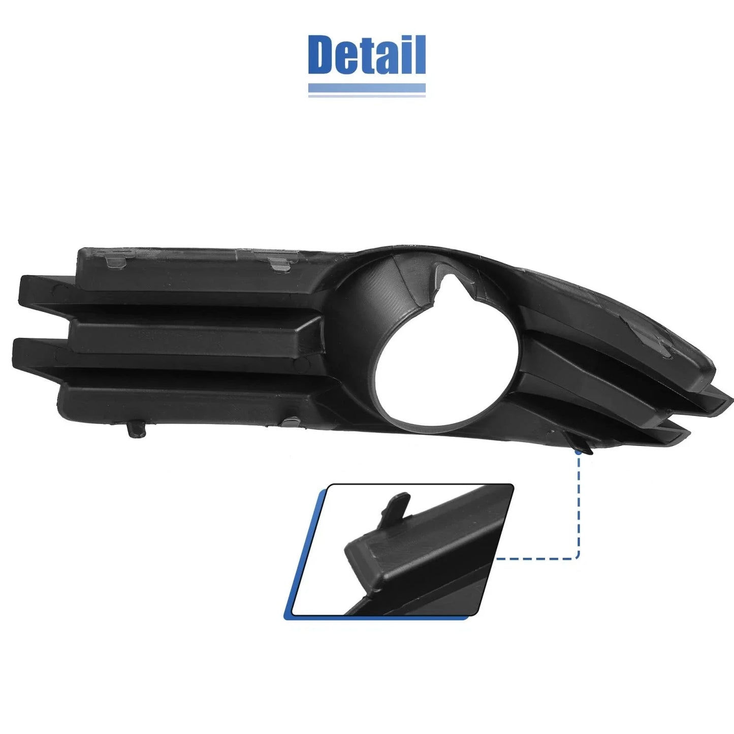 Front Right Fog Light Grille Cover for Dodge Grand Caravan (2008-2010)