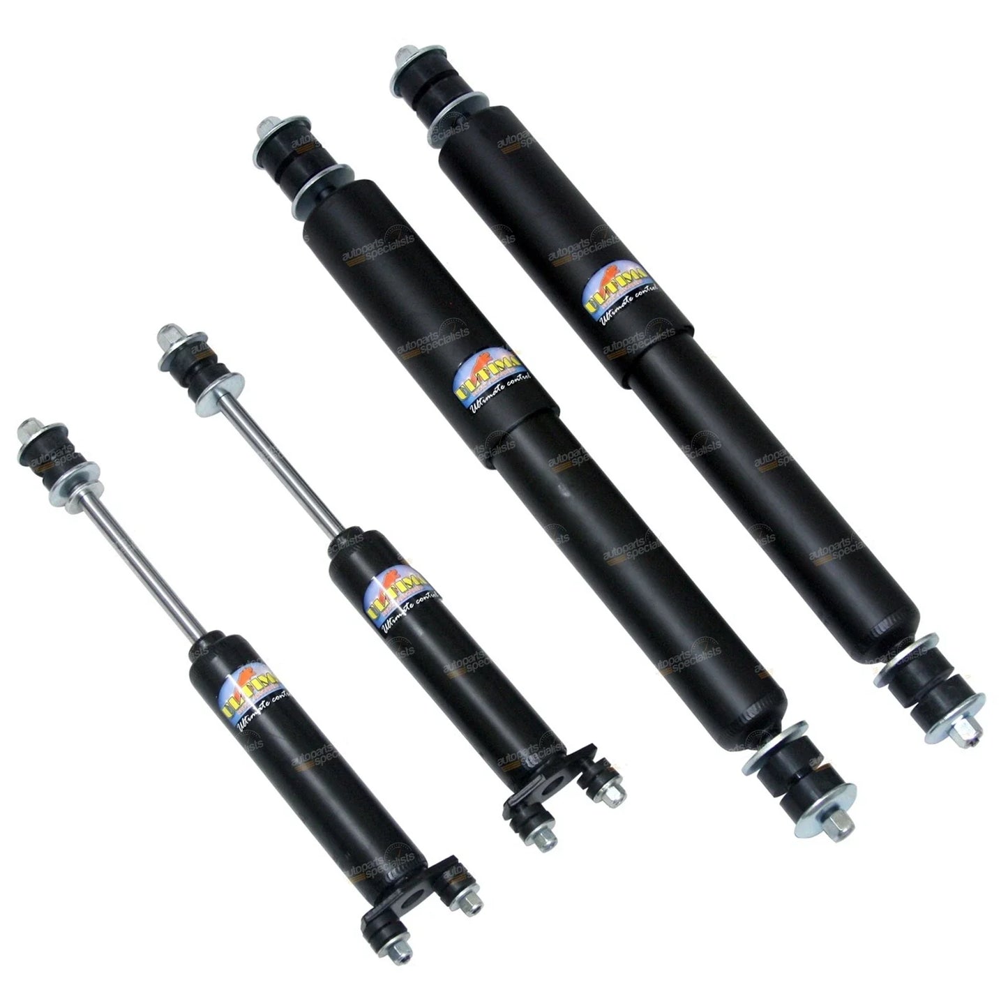 Front + Rear Shock Absorbers for Ford Fairlane (1967 - 1982)