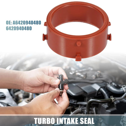 Red Turbo Intake Seal for Mercedes-Benz R320 (2007-2008)