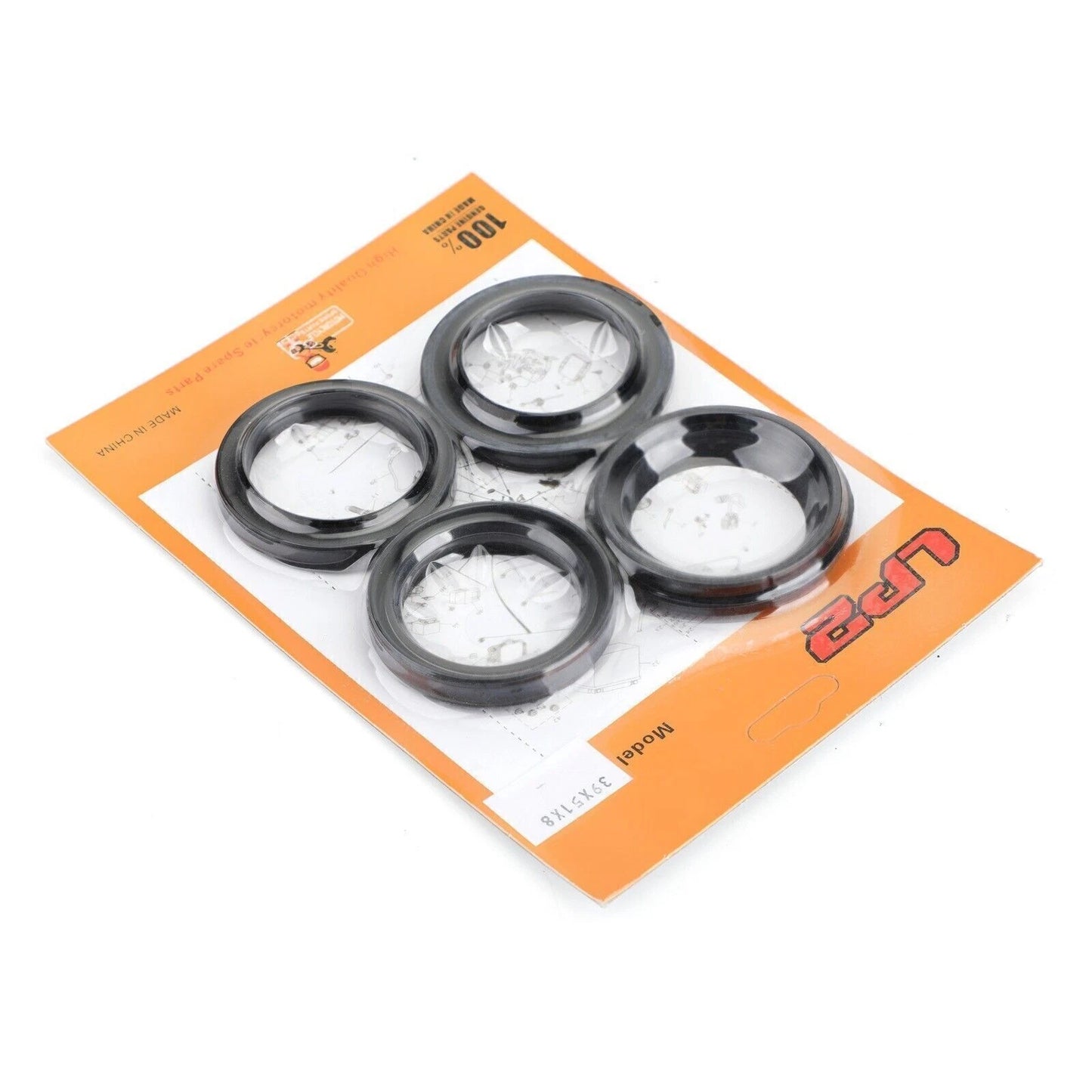 Set of 4 Joints Fourche & Caches Poussiere for Honda VT600C Shadow VLX (1984–2007)