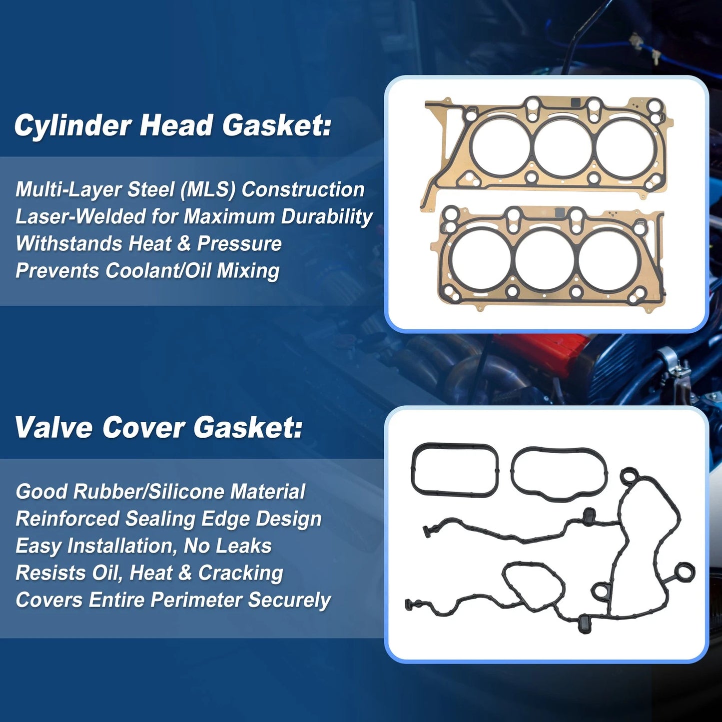 Cylinder Head Gasket Set for Chrysler Pacifica 3.6L (2017–2021) HGS1184